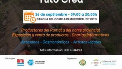 Se viene la 1&ordf; Expo Productiva "Yuto Crea"