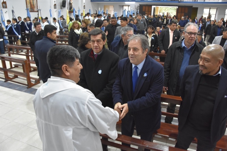 El vicegobernador Alberto Bernis acompa&ntilde;&oacute; al pueblo de Fraile Pintado en sus fiestas patronales