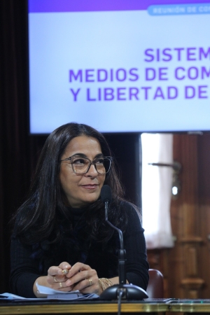 Mois&eacute;s, nueva presidenta de la comisi&oacute;n de medios con fuerte defensa de la libertad de expresi&oacute;n
