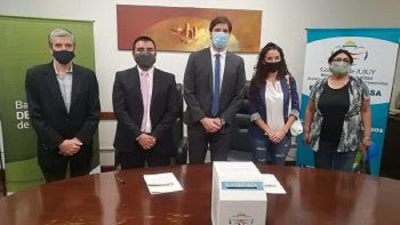 Convenio: "El vecino avisa" en el Banco de Desarrollo