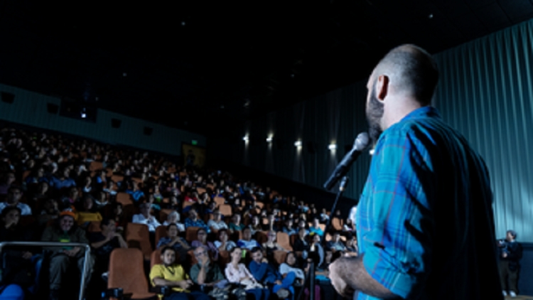 A sala llena se proyect&oacute; "Zapla y los hijos del &oacute;xido"