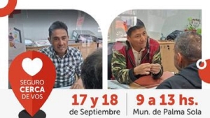 "Seguro Cerca de Vos" llega a Palma Sola para acercar servicios a la comunidad