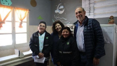 Buljubasich y Vizzotti reconocieron el trabajo del sistema de salud de la provincia