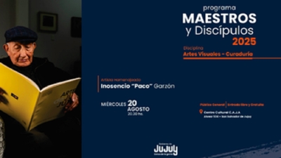 Inocencio "Paco" Garz&oacute;n ser&aacute; homenajeado en el ciclo &ldquo;Maestros y Disc&iacute;pulos&ldquo;