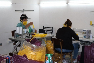 Con gran &eacute;xito comenz&oacute; la venta de barbijos sociales en Palpal&aacute;