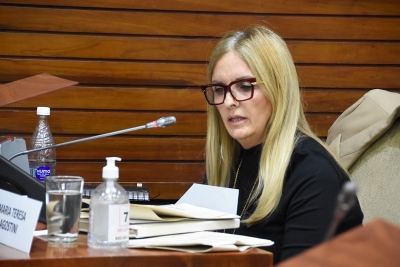 La diputada Agostini contra el doble frente opositor: "La Izquierda manipula las cifras de la coparticipaci&oacute;n mientras Milei ejecuta el ajuste real"