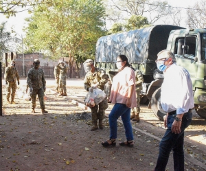 Asistencia y contenci&oacute;n a familias de Yuto y El Bananal