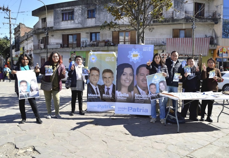 Gran respaldo de los juje&ntilde;os a massa y rossi, precandidatos a presidente y vicepresidente de &ldquo;uni&oacute;n por la patria&rdquo;