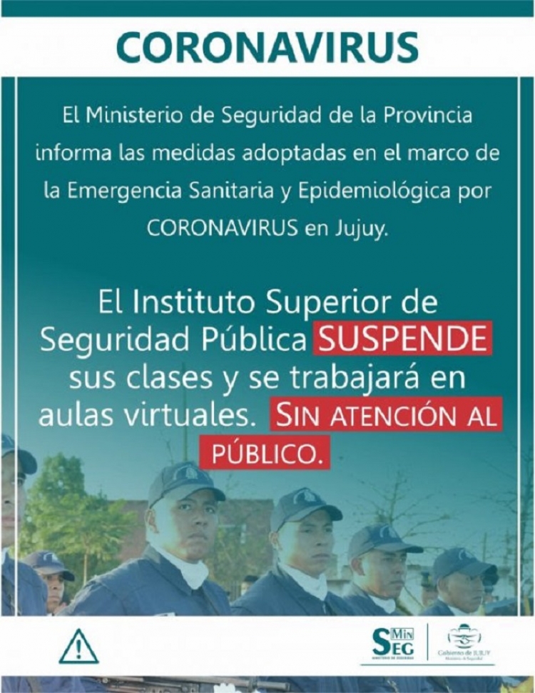 Seguridad aplic&oacute; su protocolo de prevenci&oacute;n ante coronavirus