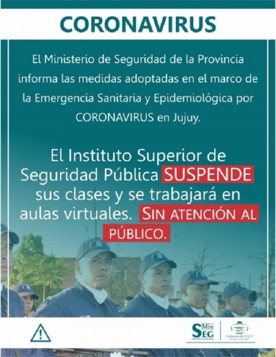 Seguridad aplic&oacute; su protocolo de prevenci&oacute;n ante coronavirus