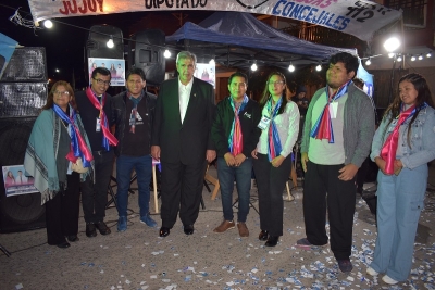 &ldquo;La gente nueva de Perico renueva la pol&iacute;tica&rdquo;