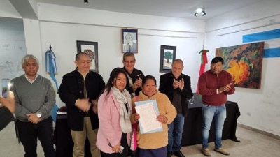 Lotes fiscales regularizados: m&aacute;s familias del Ramal accedieron a su escritura