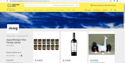 Jujuy ya tiene su tienda oficial en Mercado Libre