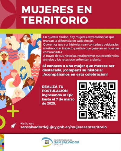 Hasta el 7 de marzo se reciben las postulaciones para &ldquo;Mujeres en Territorio&rdquo;