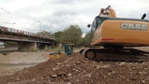 Avanzan obras de encauce en el R&iacute;o Xibi Xibi