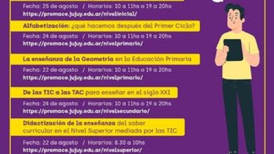 Convocan a docentes a participar de las tutor&iacute;as en l&iacute;nea del programa de Formaci&oacute;n del PROMACE