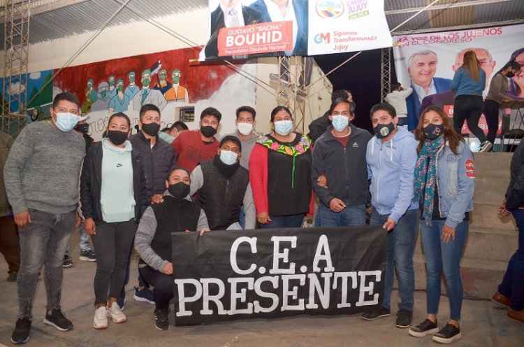 Bouhid, Sarapura y Santill&aacute;n llevaron la propuesta de Cambia Jujuy a La Mendieta y la esperanza