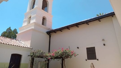 Avanzan las obras de puesta en valor de la iglesia Santa B&aacute;rbara