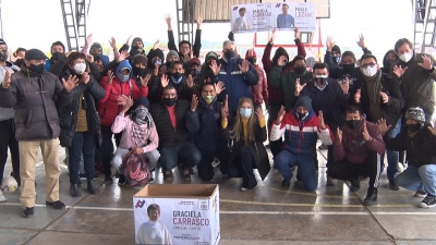 Carlos Haquim y Ren&eacute; Casas dieron inicio al campeonato de futbol para sordomudos