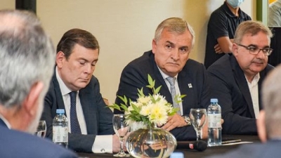 Morales se reuni&oacute; con industriales del NOA y NEA
