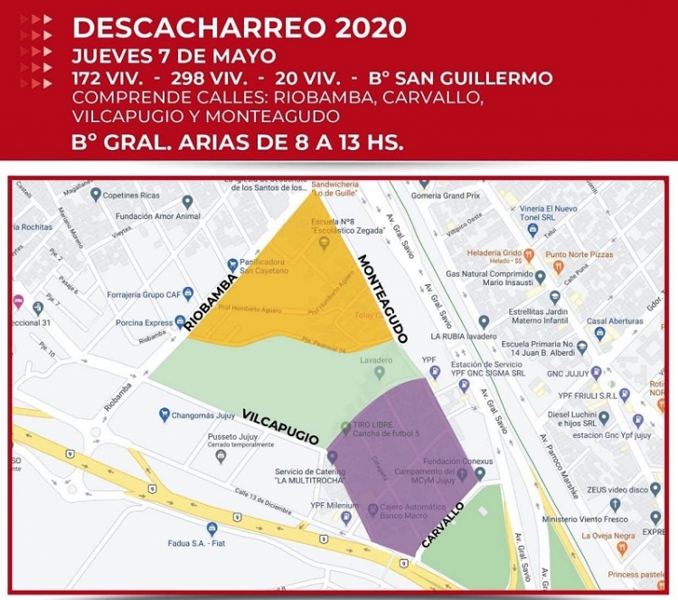 Contin&uacute;an los operativos de descacharreo en Capital