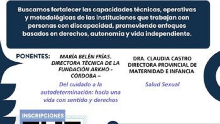Cl&iacute;nica para instituciones que abordan la discapacidad