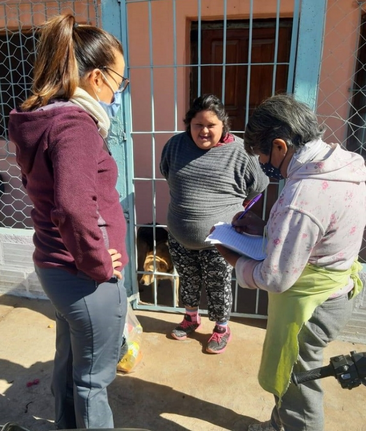 Titulares del Plan Provincial Plasonup de San Pedro recibieron unidades alimentarias