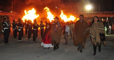 Se recre&oacute; la marcha evocativa a 210 a&ntilde;os del &eacute;xodo juje&ntilde;o