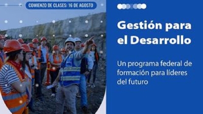 CFI. &Uacute;ltima semana de inscripci&oacute;n a la tercera edici&oacute;n del Programa Federal de Formaci&oacute;n "Gesti&oacute;n para el Desarrollo"