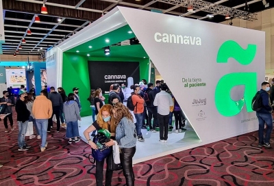 Cannava se luce en el pabell&oacute;n medicinal de la Expo Cannabis