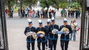 Bandera Nacional de la Libertad Civil: se realiz&oacute; el tradicional cambio de Guardia de Honor