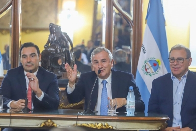 &ldquo;Cristina Kirchner plantea el antimodelo de crecimiento&rdquo;, advirti&oacute; Gerardo Morales desde Corrientes