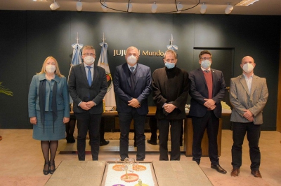 Morales recibi&oacute; a autoridades del Consejo de la Magistratura de la Naci&oacute;n