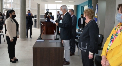 Asumi&oacute; la jueza en lo civil y comercial y de familia del centro judicial de perico