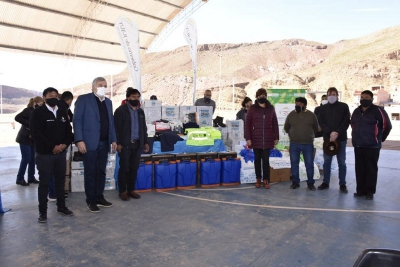 Nueva entrega de insumos y recursos para la gesti&oacute;n de residuos