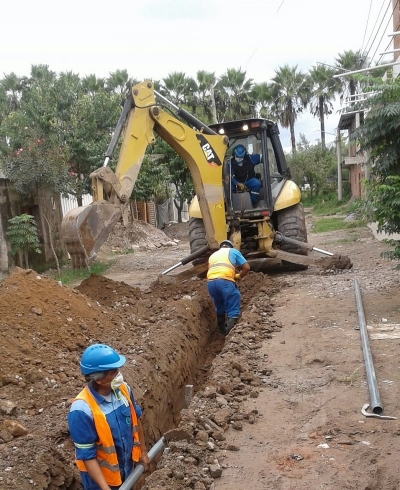 Obra de ampliaci&oacute;n de Red de Agua para vecinos del Barrio Ant&aacute;rtida Argentina de Perico