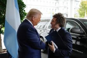 Javier Milei, tras la reuni&oacute;n con Trump: "Si el pa&iacute;s vuelve al populismo, Estados Unidos dejar&aacute; de apoyarnos"
