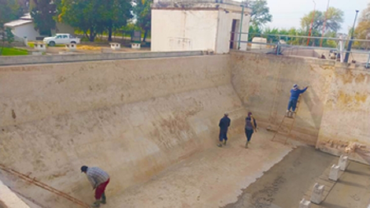 Agua Potable avanza con la mega ampliaci&oacute;n de la planta potabilizadora de agua de Fraile Pintado