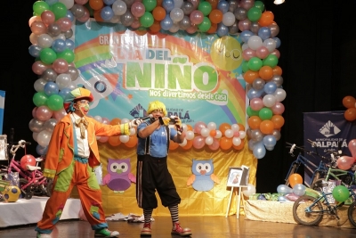 Mucha alegr&iacute;a y sorpresas en el festejo virtual d&iacute;a del ni&ntilde;o en Palpal&aacute;