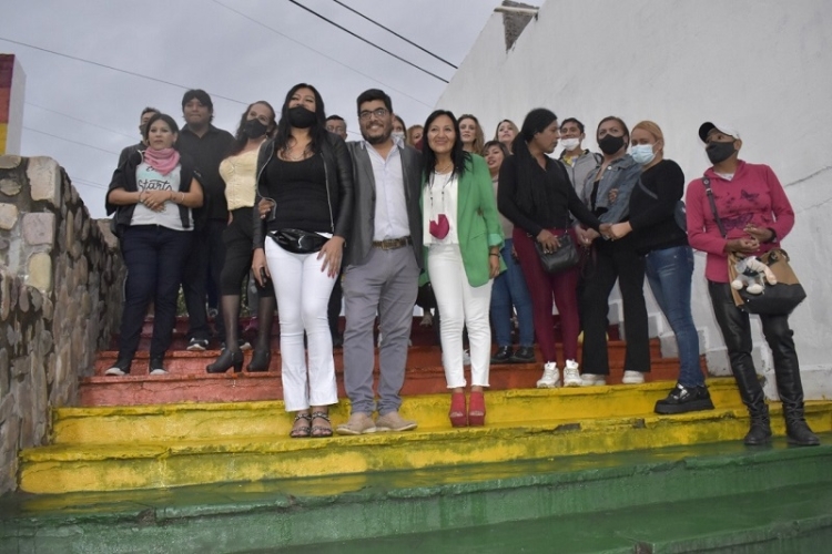 En Palpal&aacute; se inaugur&oacute; la 1&deg; plazoleta de la "diversidad&rdquo;