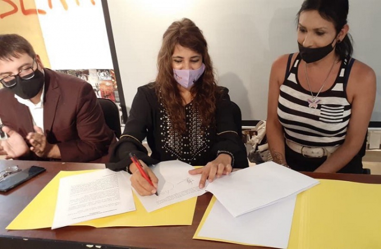 Trabajo articulado con la Fundaci&oacute;n "Damas de Hierro" y "Mujeres del Sur"