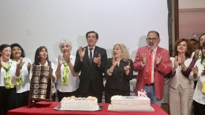 Sadir asisti&oacute; a actos oficiales por los 125 a&ntilde;os de la Biblioteca Popular de Jujuy