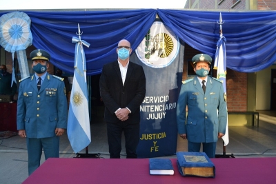 Asumieron los nuevos jefes del Servicio Penitenciario de Jujuy