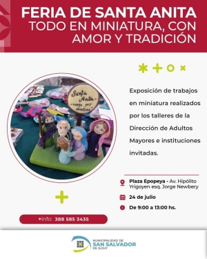 Se realizar&aacute; la Feria de Santa Anita en la plazoleta Epopeya