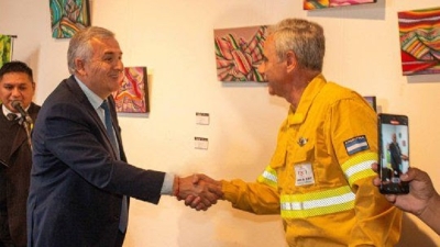 El Gobernador se&ntilde;al&oacute; que es muy importante seguir fortaleciendo el sistema de lucha contra el fuego