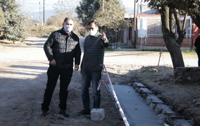 Finalizaron obras de infraestructura pluvial en San Pedrito