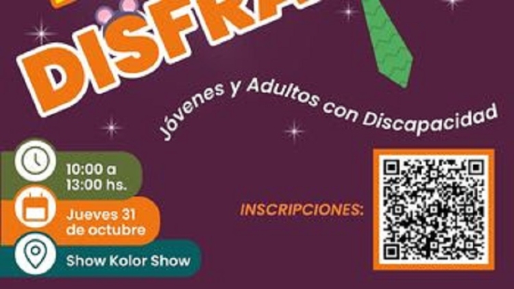 Fiesta de disfraces para j&oacute;venes y adultos con discapacidad
