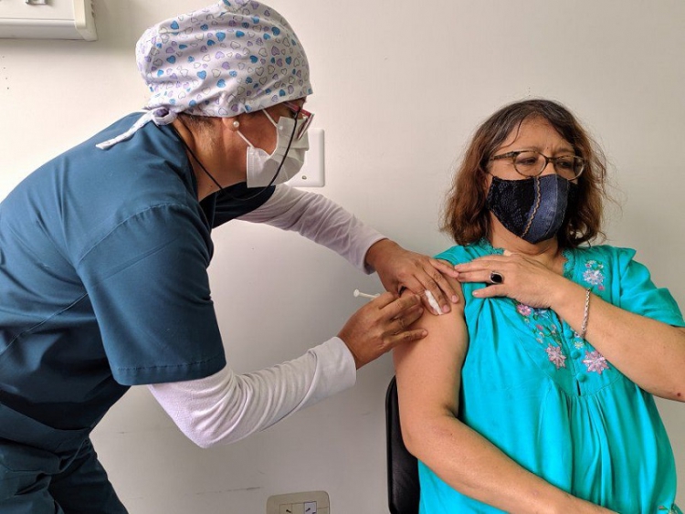 Covid-19. Se aplicaron 50.102 vacunas en menos de un mes