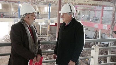 Plan Maestro: Avanzan las obras en el mercado 6 de Agosto