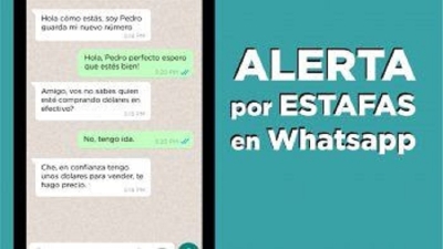 Alertan por estafas mediante falsas ofertas de d&oacute;lares